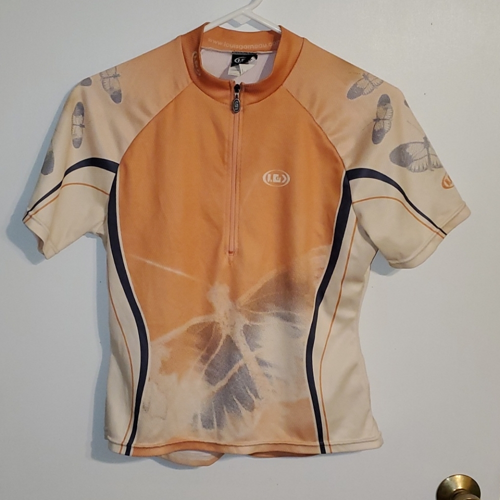 Louise Garneau women's M butterfly cycling top